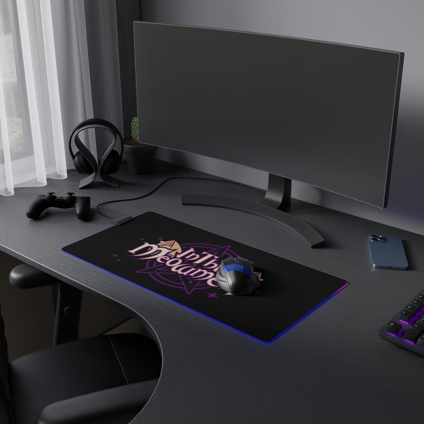 LED Gaming Mouse Pad